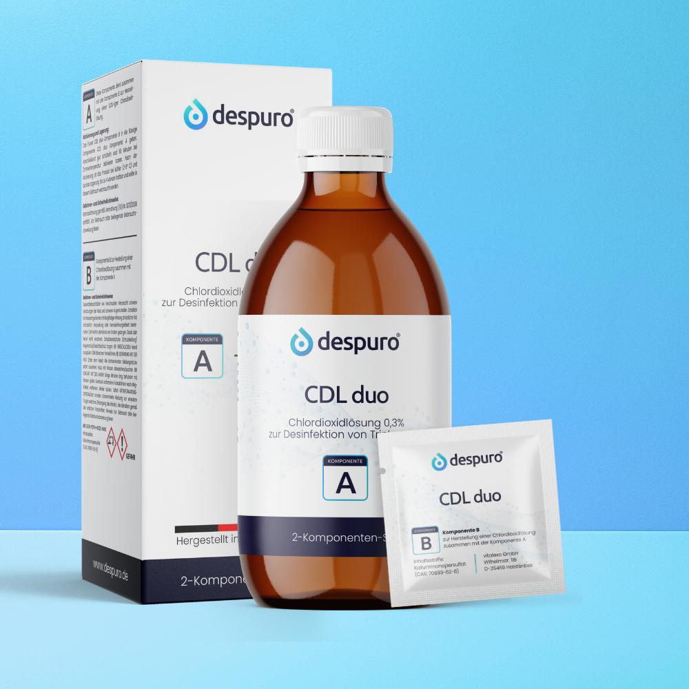 despuro® CDL duo - Chlordioxid-Lösung 0,3% - CDL/CDS